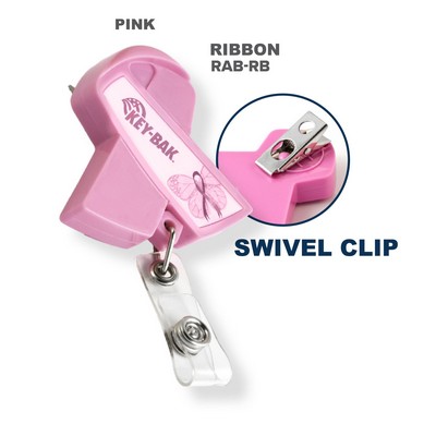 Retract-A-Badge™ Ribbon Badge Holder
