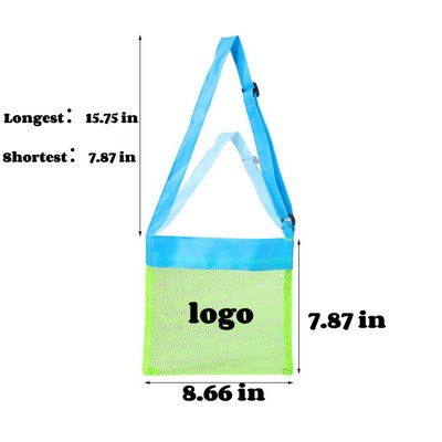 Single Shoulder Beach Mesh Bag
