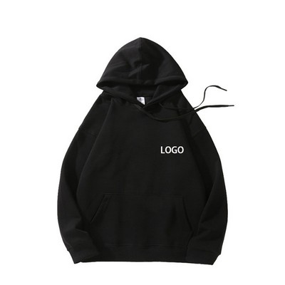 Adult Unisex Drawstring Hoodie W/ Kangaroo Pocket
