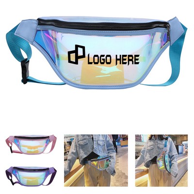 Clear Tpu Laser Waist Bag