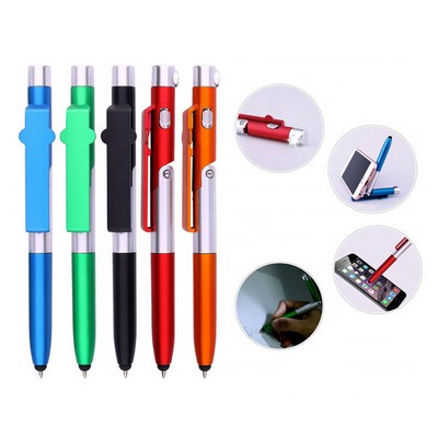 LED Touch Screen Stylus Pen with Phone Holder