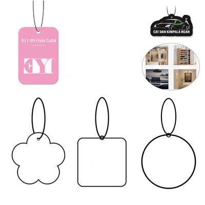 Custom Shape Paper Air Freshener
