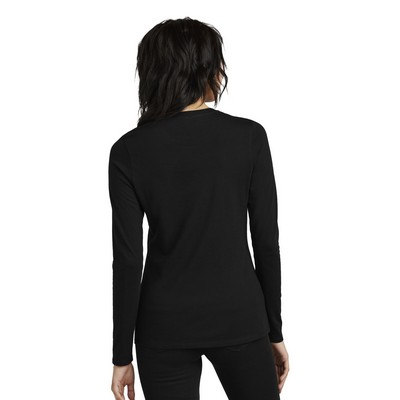 District Women's Perfect Blend CVC Long Sleeve Tee