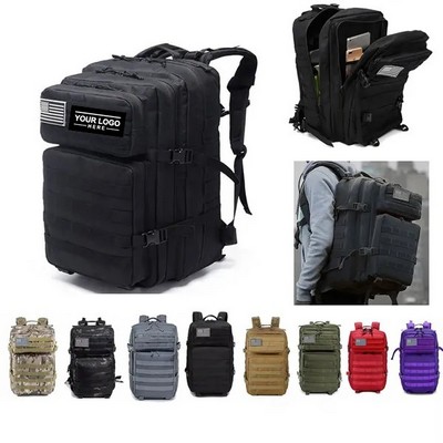 Heavy-Duty Military Tactical Backpack for Outdoor Expeditions
