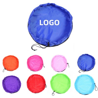 Multifunctional Round Baby Toy Storage Bag
