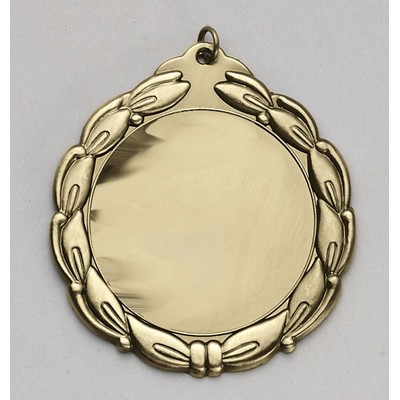 Medal w/ Large Wreath & Ribbon and choice of 2" Insert