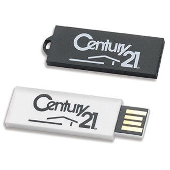 Slide N Stor Micro USB Drive w/ Key Chain (1 GB)