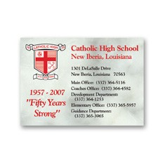 Static Cling Decal (2.5"x3.5") Rectangle