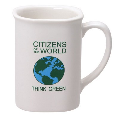10 Oz. Matte/Gloss Square Mug