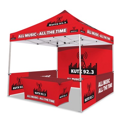 10ft x 10ft Custom Canopy Tent - Event Gold Package