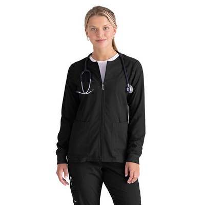 Barco - Grey's Anatomy Stretch - Women's Five Pocket Zip-Up Gianna Warm-Up Jacket