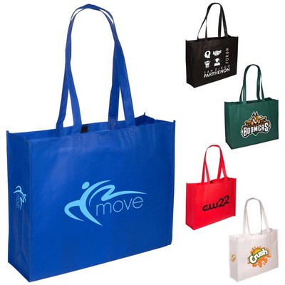 White Non-woven Tote Bag