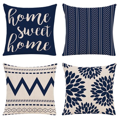 16X16 Inch Linen Canvas Pillow Case