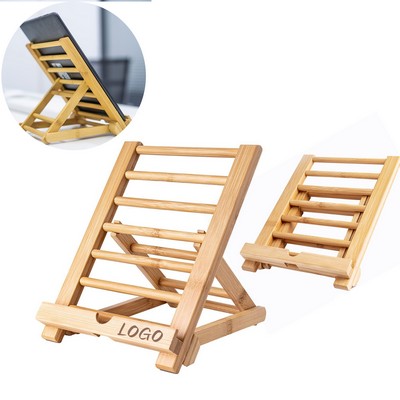 Bamboo Mobile Phone Stand
