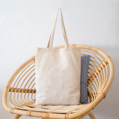 Natural Cotton Fiber Tote Bags