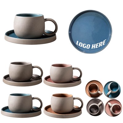 10 Oz Morandi-Colored Ceramic Coffee Mug