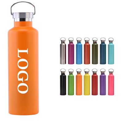 20 Oz Stainless Steel Sports Water Bottle