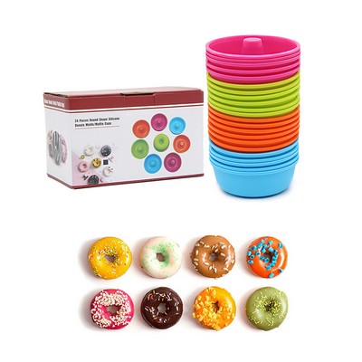 24 Pack Silicone Muffin Cups