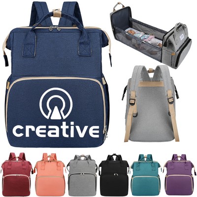 Waterproof Folding Crib Mommy Backpack