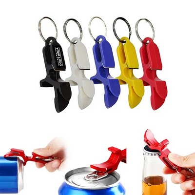 Beer Shotgun Tool & Bottle Opener Keychain