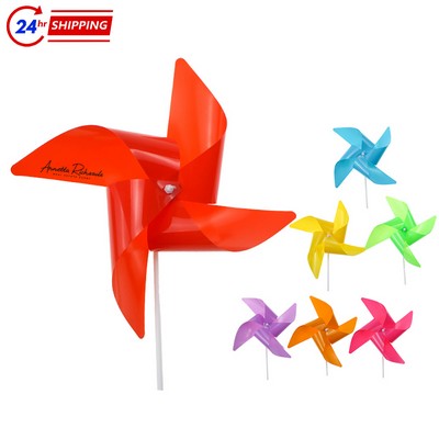 Pure Color Four-leaf Windmill