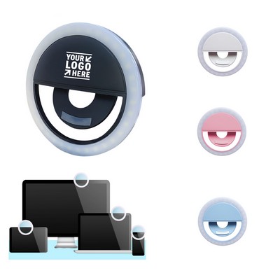 USB Rechargeable Selfie Ring Light
