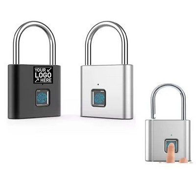 Rechargeable Fingerprint Padlock USB Smart Anti Theft Lock