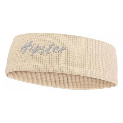 Waffle Knit Headband w/ Custom Embroidery