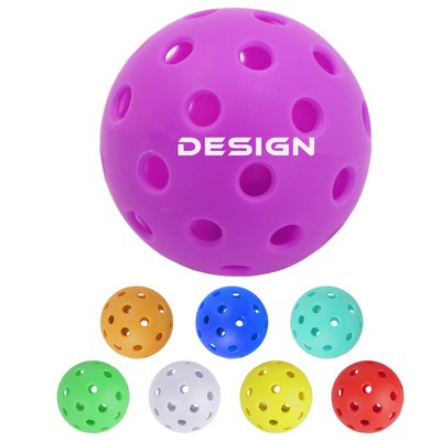 Moq 100pcs 40 Hole Outdoor Pickleball