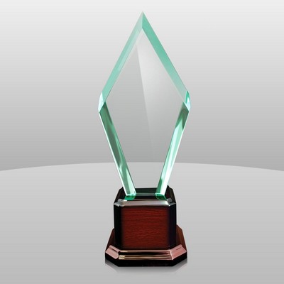 Jade Green Zenith Award (14"x5"x5")