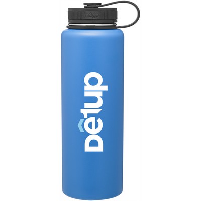 40 oz h2go Venture (Matte Aqua)