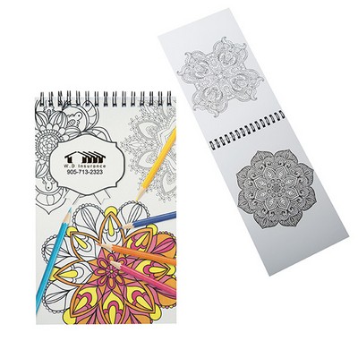 Mini Coloring Book/Spiral Binding