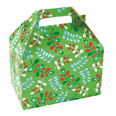 Christmas Kiss Print 8" Gable Box