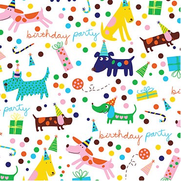 Barkday Birthday Gift Wrap