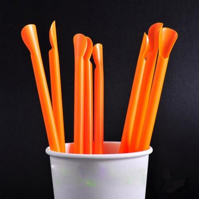 Jumbo Spoon Straws (100 Pcs)