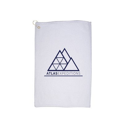 Golf Towel With Grommet And Hook
