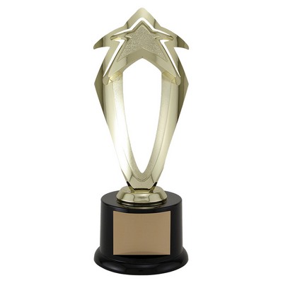 Mega Star Medal - Riser & Figure - Figure Award Trophy, 8"