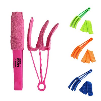 Three Tooth Louver Cleaning Brush