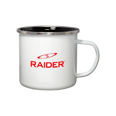 16.9oz Iron And Stainless Steel Log Cabin Mug