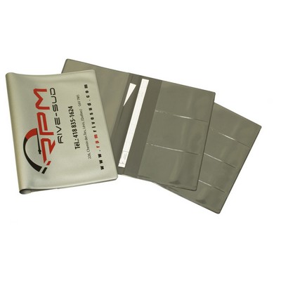 6 ¾" x 9 ½" Car Warranty Holder w/Opaque Pocket