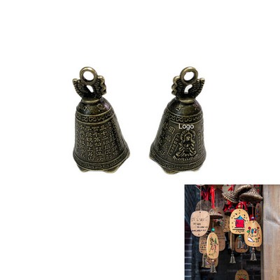 Small Bronze Vintage Buddhism Craft Bells