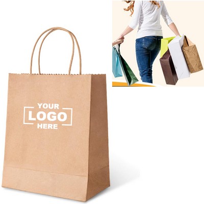Brown Kraft Gift Bags with Handles