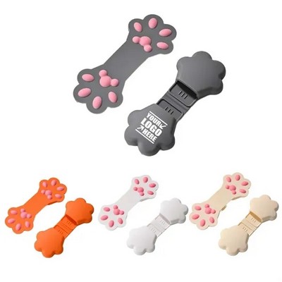Silicone Cat Claw Food Clip