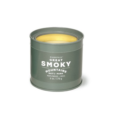 Parks 6 Oz Great Smoky Mountains Green Glossy Tin - Maplewood + Moss