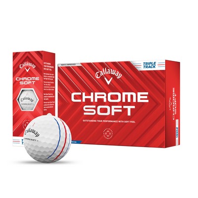 Callaway® Chrome Soft Triple Track Half Dozen Golf Balls
