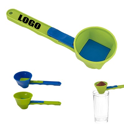 Funnel Mess Free Sliding Spoon