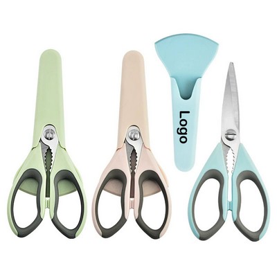 Kitchen Scissors With Magnetic Sheath