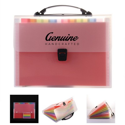 A4 Rainbow Expanding File Folder