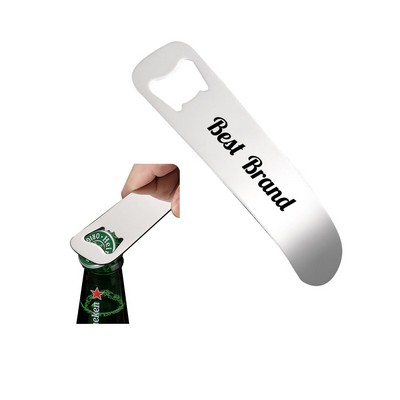 Stainless Steel Flat Bottle Opener