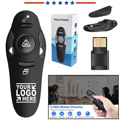 2.4GHz Wireless Presenter Remote Clicker